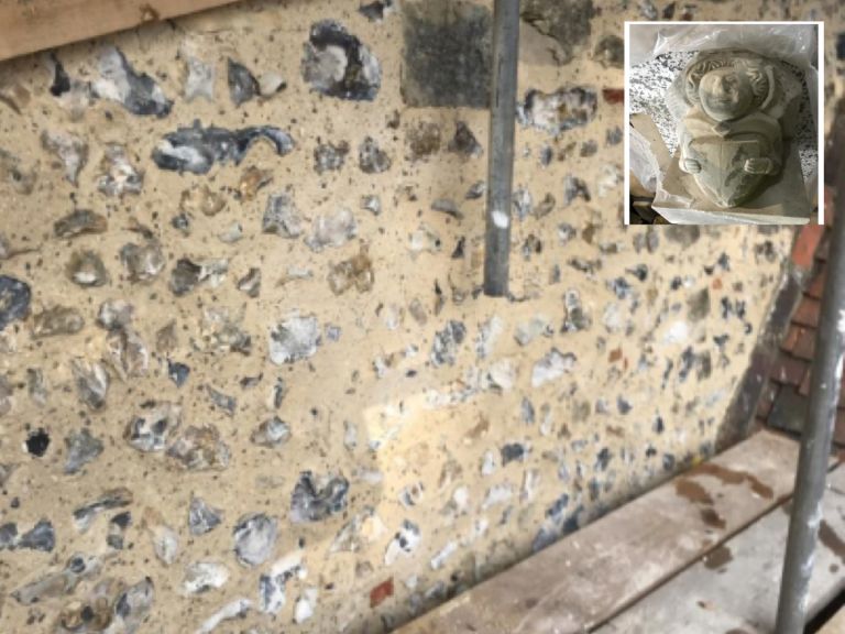 Repointing & Lime washing